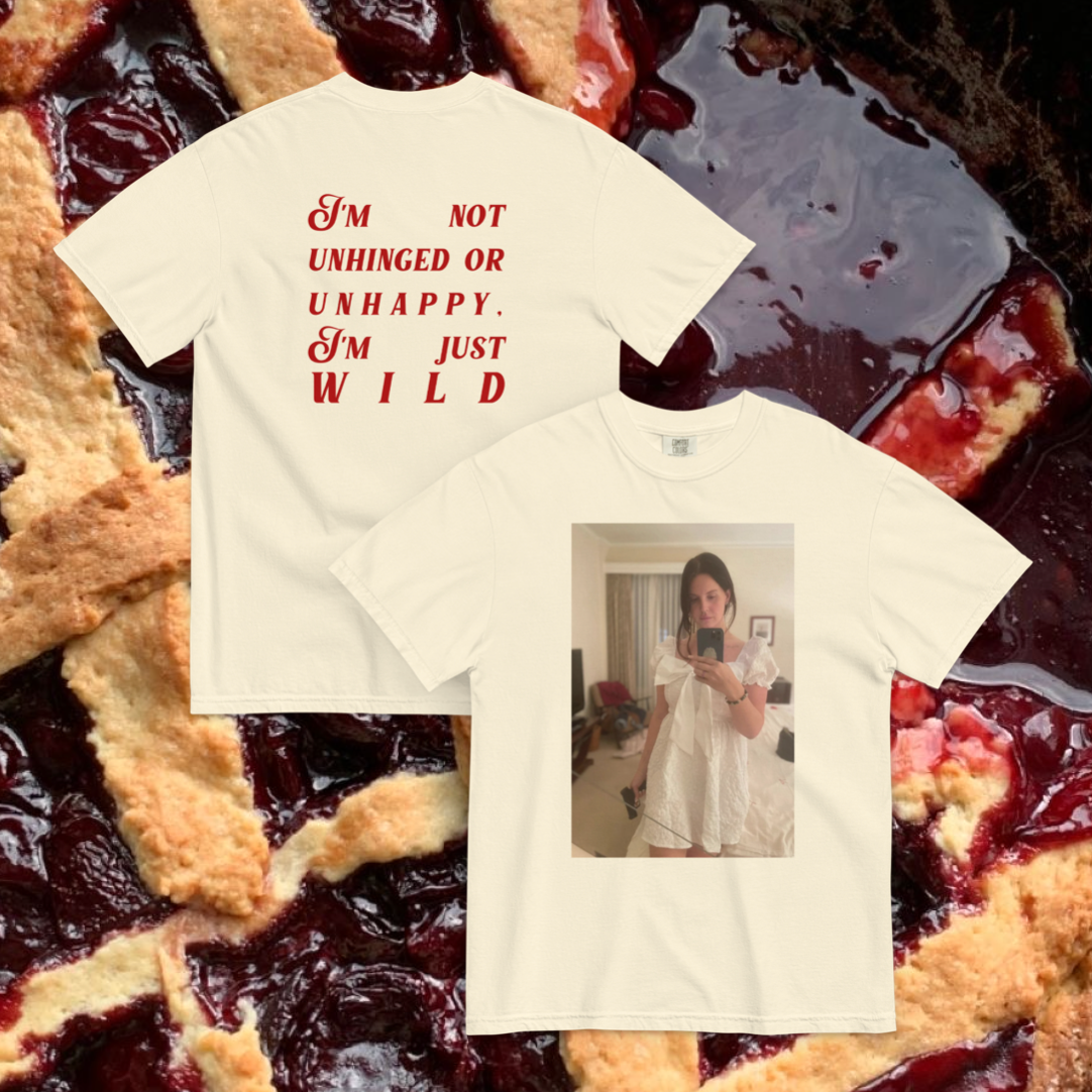 Lana Del Rey FELT CUTE T-shirt